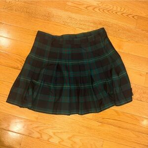 American Apparel Tartan Pleated Skirt catholic school uniform style